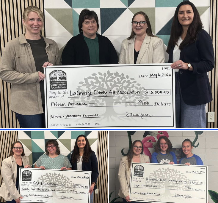 LaGrange County Community Foundation Awards $48,000 In Grants
